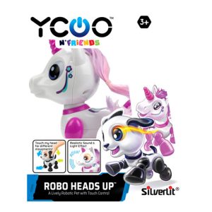 Robo Heads Up Electronic Robot Unicorn
